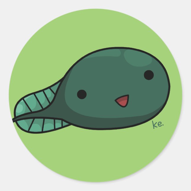 Adesivo Redondo Ted Sticker (Frente)