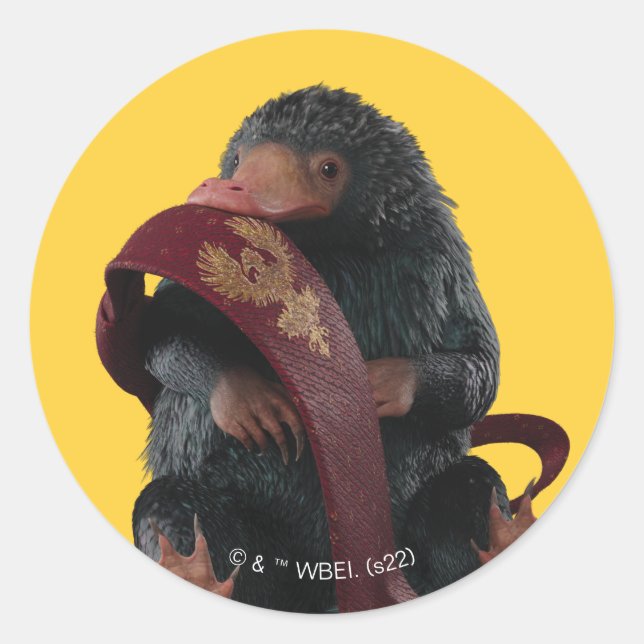 Adesivo Redondo Teddy With Tie Graphic (Frente)