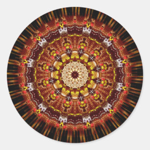 Adesivo Redondo Tela EarthBurst