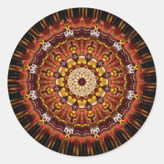 Adesivo Redondo Tela EarthBurst