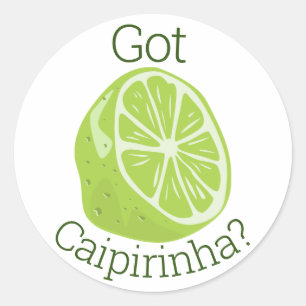 Adesivo Redondo Tem Caipirinha?
