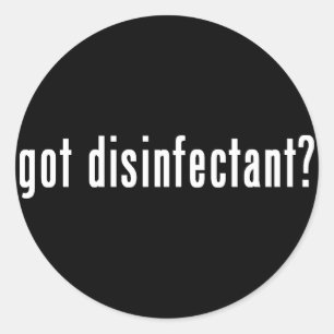 Adesivo Redondo tem desinfetante?