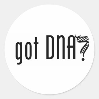 Adesivo Redondo tem DNA?