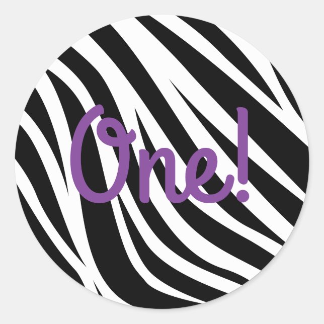 Adesivo Redondo Tema do Partido do primeiro aniversario Safari Sel (Frente)