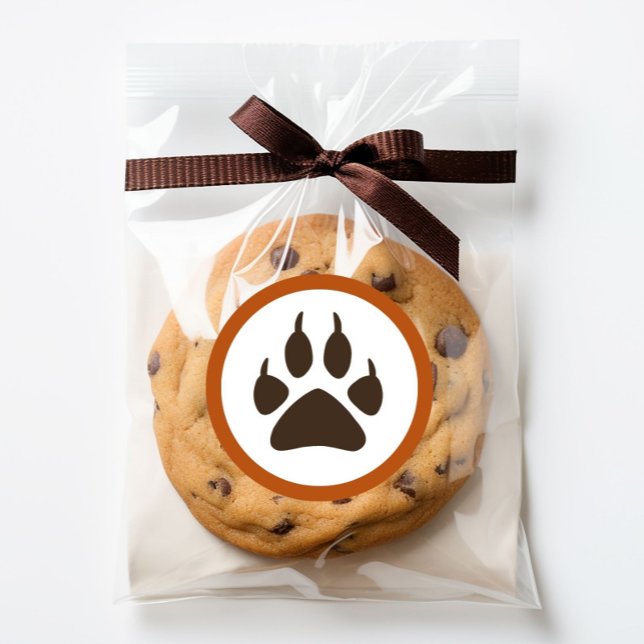 Adesivo Redondo Tema Florestal Palitos redondos de aniversário - L (Criador carregado)