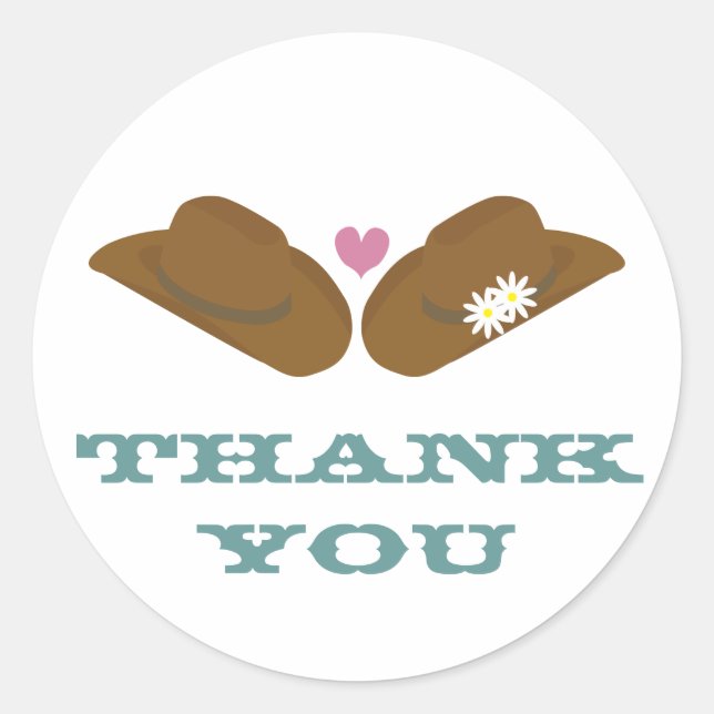 Adesivo Redondo Tema Ocidental do País (Frente)