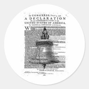 Adesivo Redondo Temos Estas Verdades - Dia da Independência - Libe