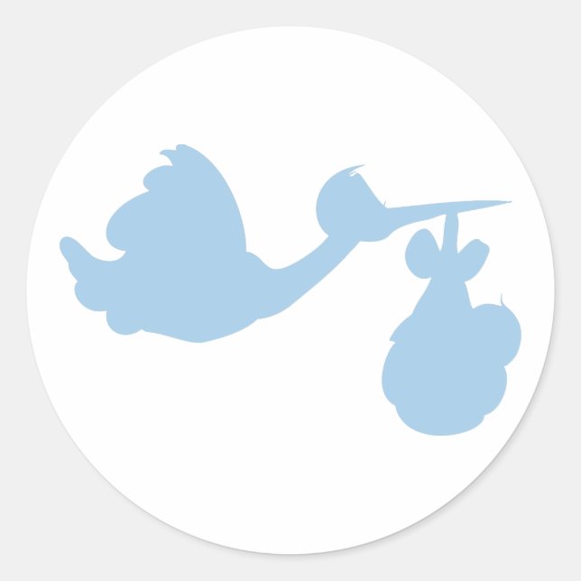 Adesivo Redondo Tempestade com bebê