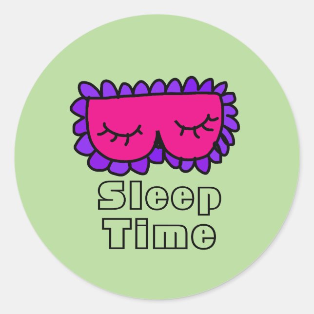 Adesivo Redondo Tempo de repouso (Frente)