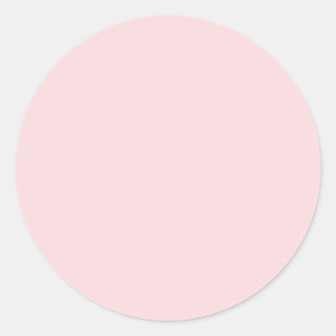Adesivo Redondo Tendência de Cor da Moda Rosa-Rosa-Peachy mais lev