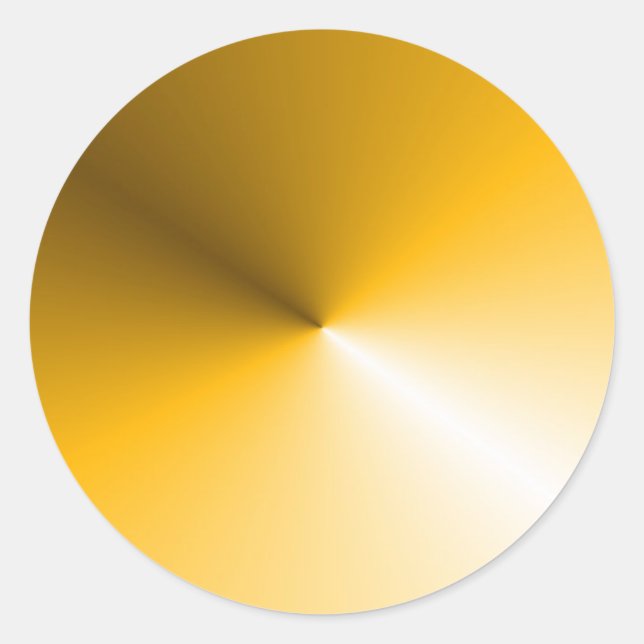 Adesivo Redondo Tendência Personalizada do Modelo de Vazio Branco  (Frente)