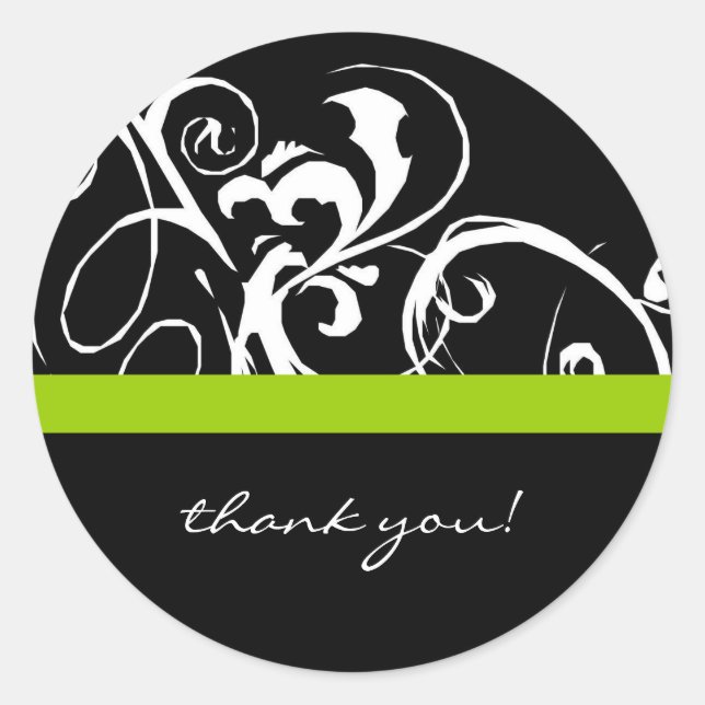 Adesivo Redondo Tendy Stickers (Frente)