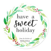 Tenha um doce Feriado Fora cozido Férias Férias Fr