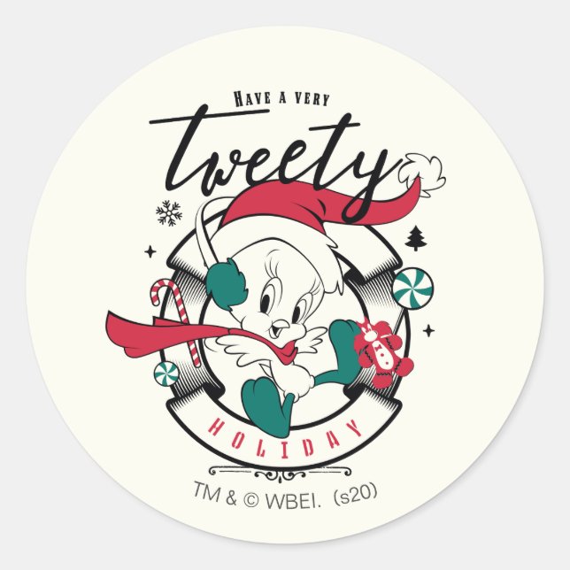 Adesivo Redondo Tenha Um feriado de 20 anos (Frente)