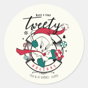 Adesivo Redondo Tenha Um feriado de 20 anos