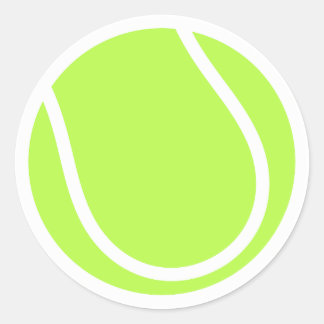 Adesivo Redondo Tênis Ball Design