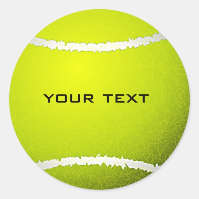 Adesivo Redondo Tênis Ball Sticker (Frente)