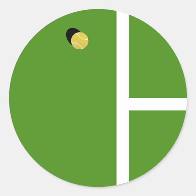 Adesivo Redondo Tênis criativo (Frente)