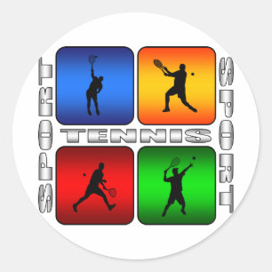 Adesivo Redondo Tênis espectacular (homem)