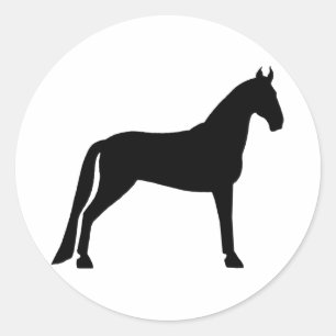 Adesivo Redondo Tennessee Walking Horse