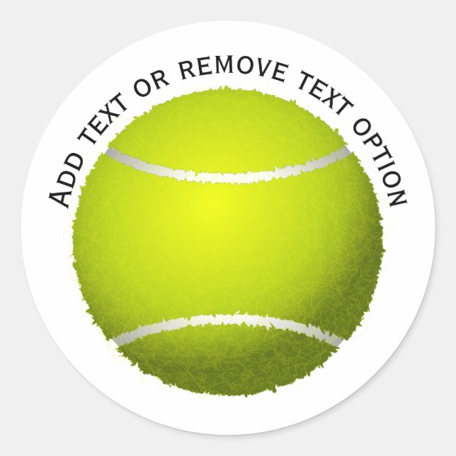 Adesivo Redondo Tennis Ball (Frente)