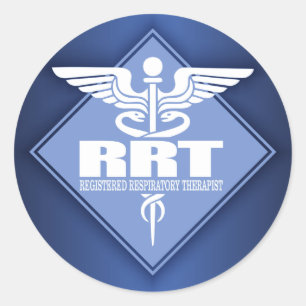 Adesivo Redondo Terapeuta respiratório registrado RRT