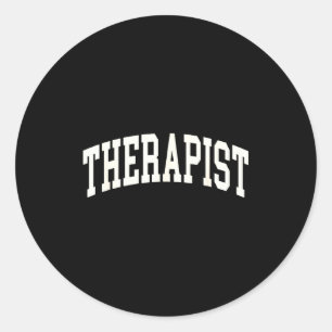 Adesivo Redondo Terapeuta terapia conselheiro saúde mental