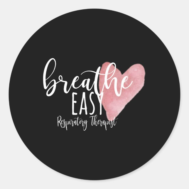 Adesivo Redondo Terapêutica Respiratória (Frente)