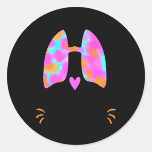 Adesivo Redondo Terapêutica Respiratória Rt Pulmão