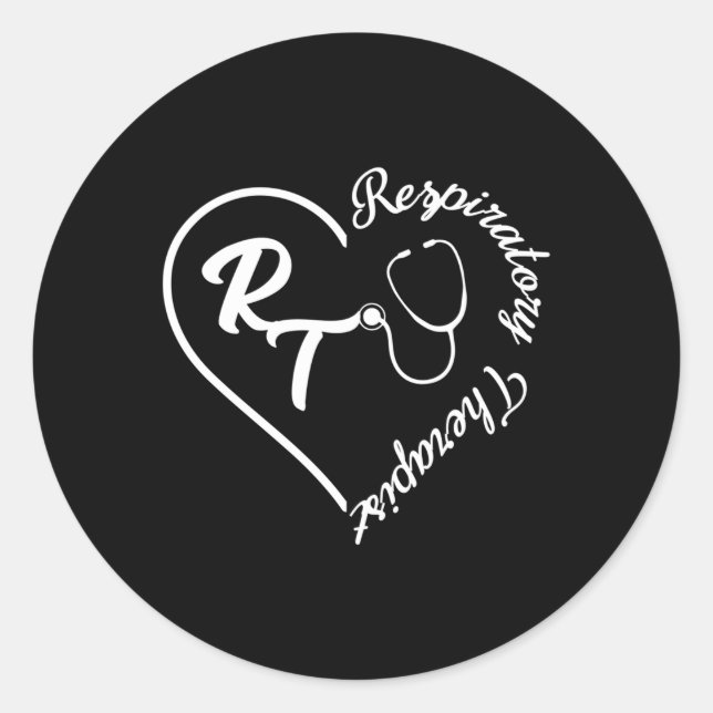 Adesivo Redondo Terapêutica Respiratória Rt Terapêutica Respiratór (Frente)