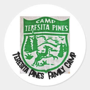 Adesivo Redondo Teresita Stickers