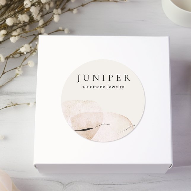 Adesivo Redondo Terna Abstrato Artística (Criador carregado)