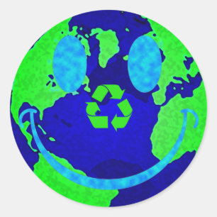 Adesivo Redondo Terra