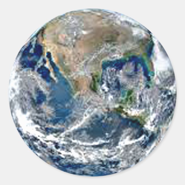Adesivo Redondo Terra (Frente)