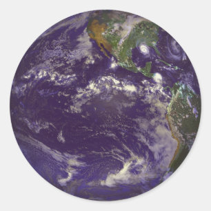 Adesivo Redondo Terra