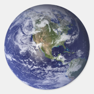 Adesivo Redondo Terra