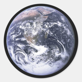 Adesivo Redondo Terra da Apolo 17