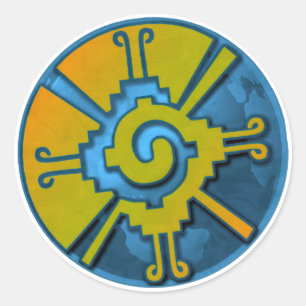 Adesivo Redondo Terra de Hunab Ku