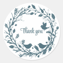 Adesivo Redondo Terra do folclore escandinavo