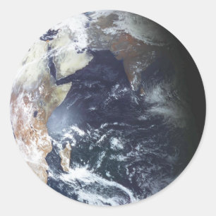 ADESIVO REDONDO TERRA DO PLANETA