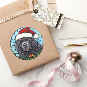 Adesivo Redondo Terra Nova - Natal de Vidro