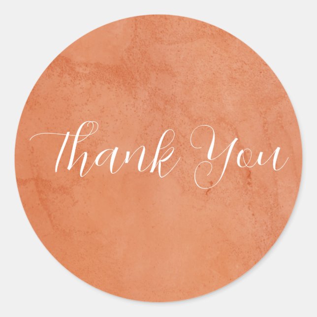 Adesivo Redondo Terracotta Eucalyptus Burgundy Orange Floral (Frente)