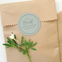 Terras Simples de Caligrafia de Casamento Verde