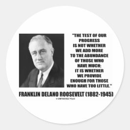 Adesivo Redondo Teste De Nosso Progresso Acrescentar Oferece Muito