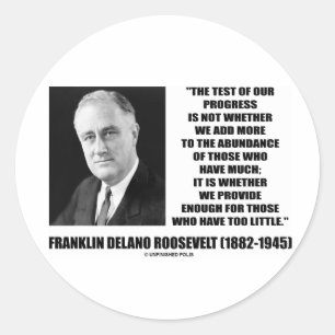 Adesivo Redondo Teste De Nosso Progresso Acrescentar Oferece Muito