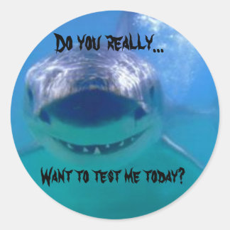 Adesivo Redondo Teste-me