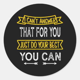 Adesivo Redondo Teste Padrão De Staar Fsa De Exame Do Professor De