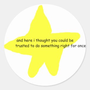 Adesivo Redondo Testemunhas