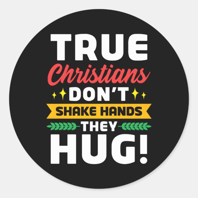 Adesivo Redondo Testemunhas De Jeová Cristãos De Jw Não Agitam A M (Frente)