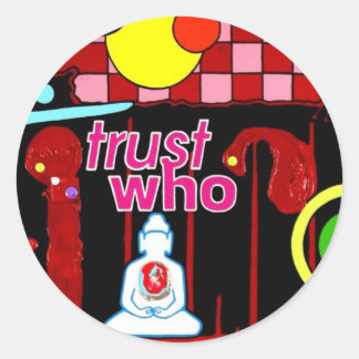 Adesivo Redondo "Testemunho"